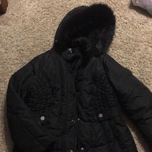 Black coat